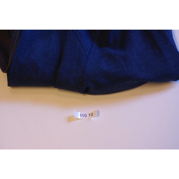 Sag Harbor Blazer Jacket Women's 18W Blue 100% Polyester Open Front Long Sleeve - Picture 12 of 12